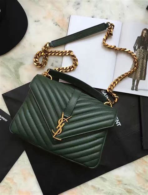 yves saint laurent purse green|yves saint laurent purses outlet.